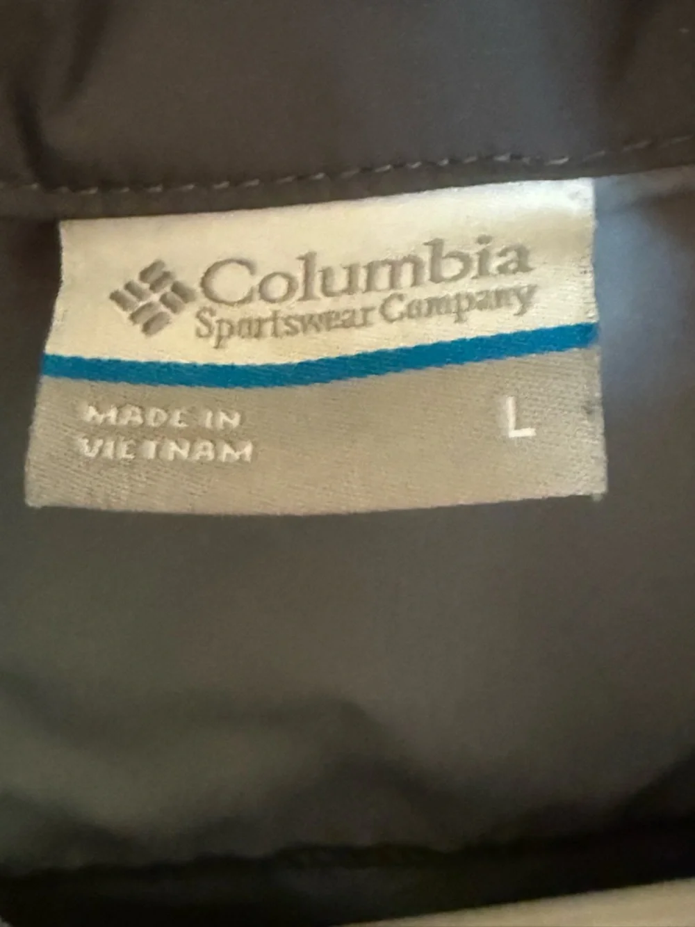Columbia Black/Gray Hooded windbreaker Mens Large. Excellent used condition - Picture 2 of 6